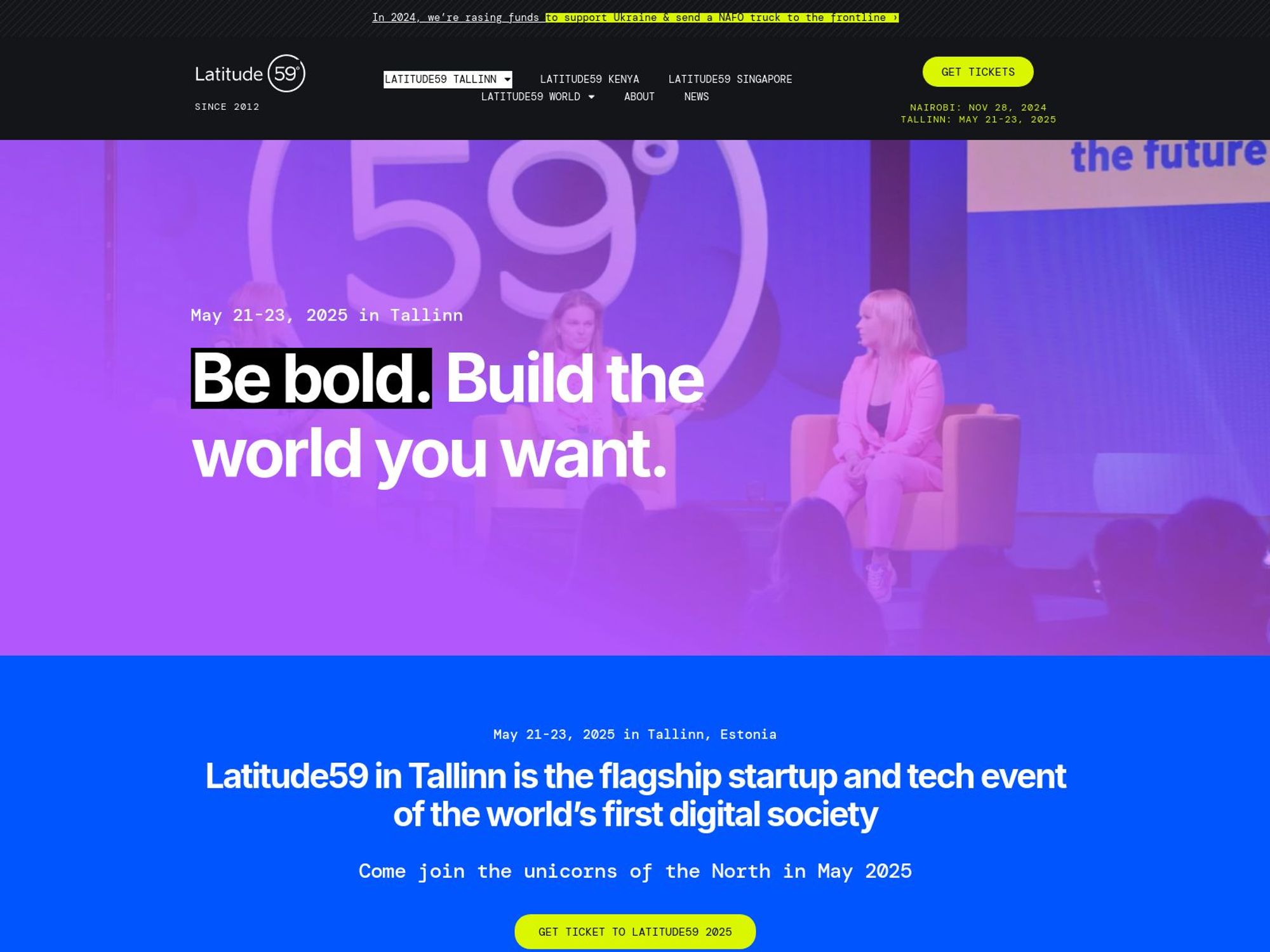 Latitude59 Tallinn website