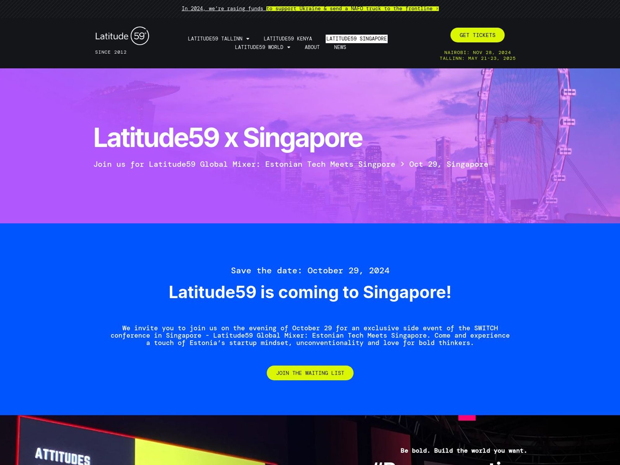 Latitude59 x Singapore screenshot