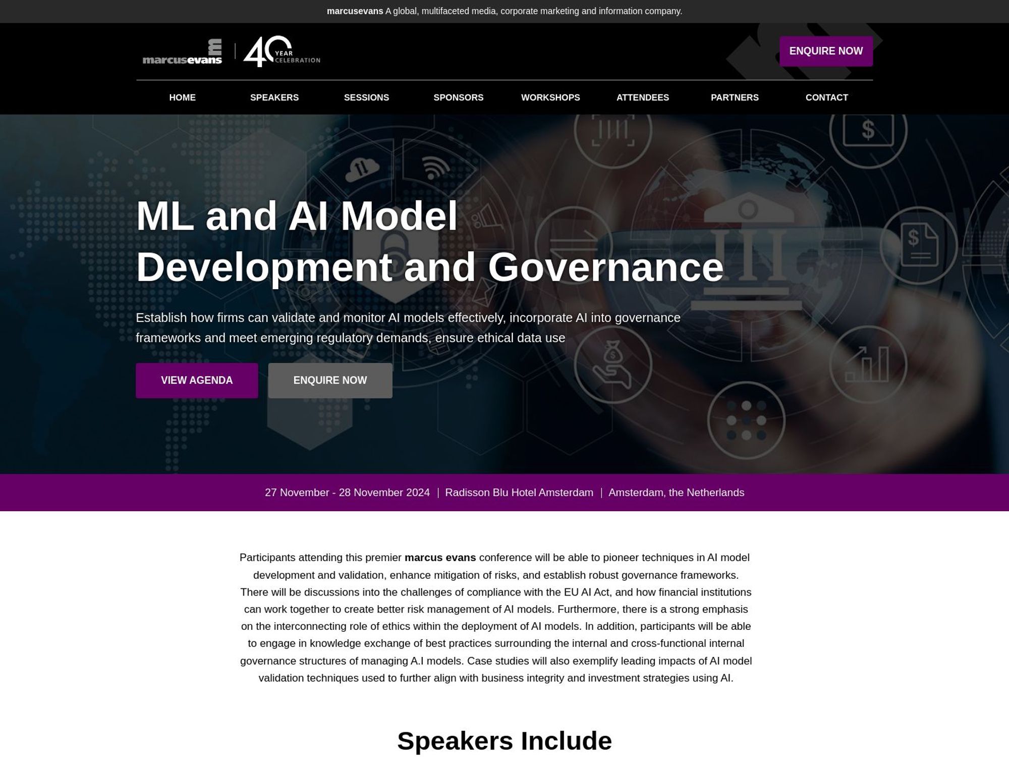 ML and AI Model Development and Governance website