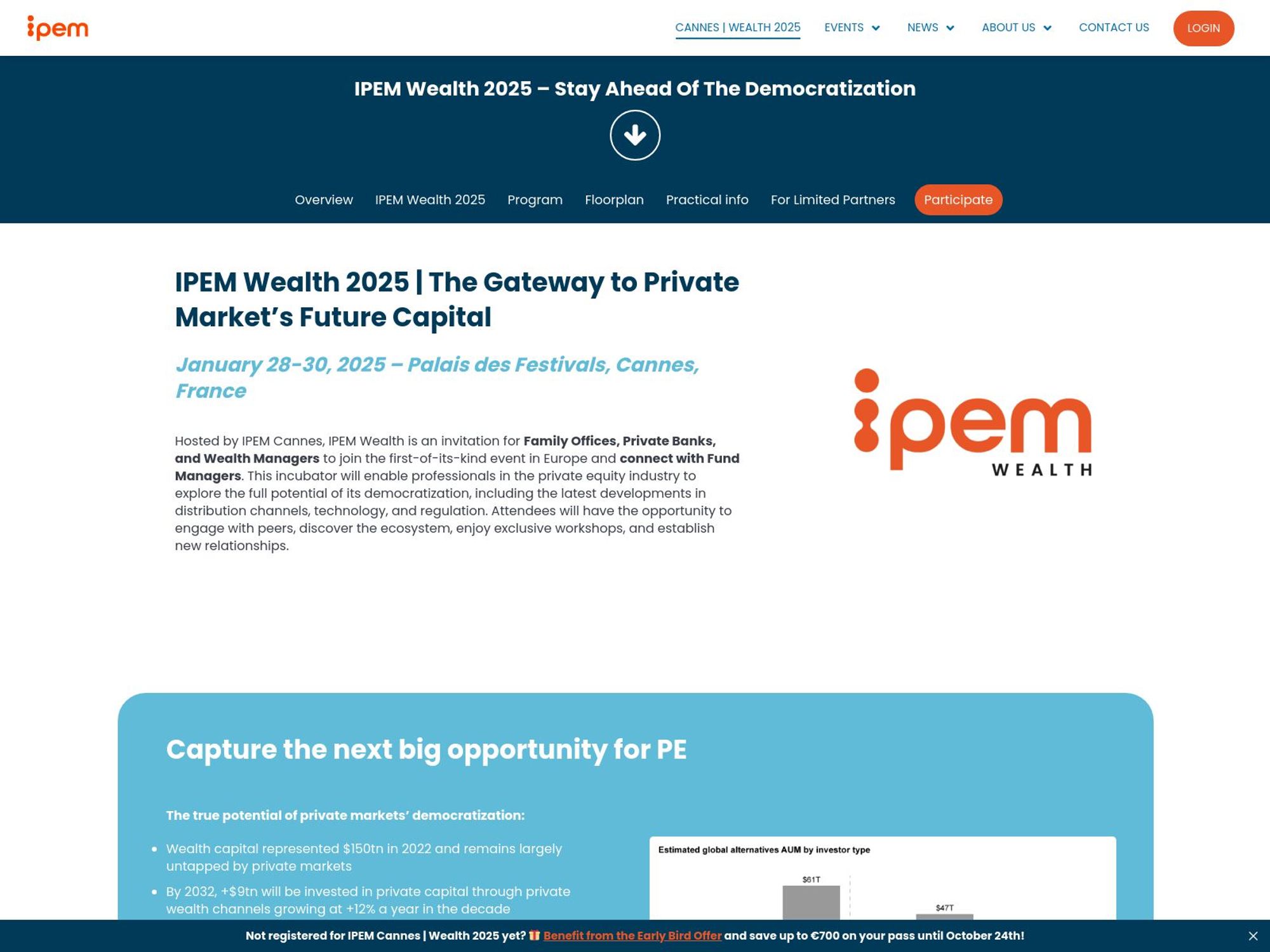 IPEM Wealth 2025 screenshot