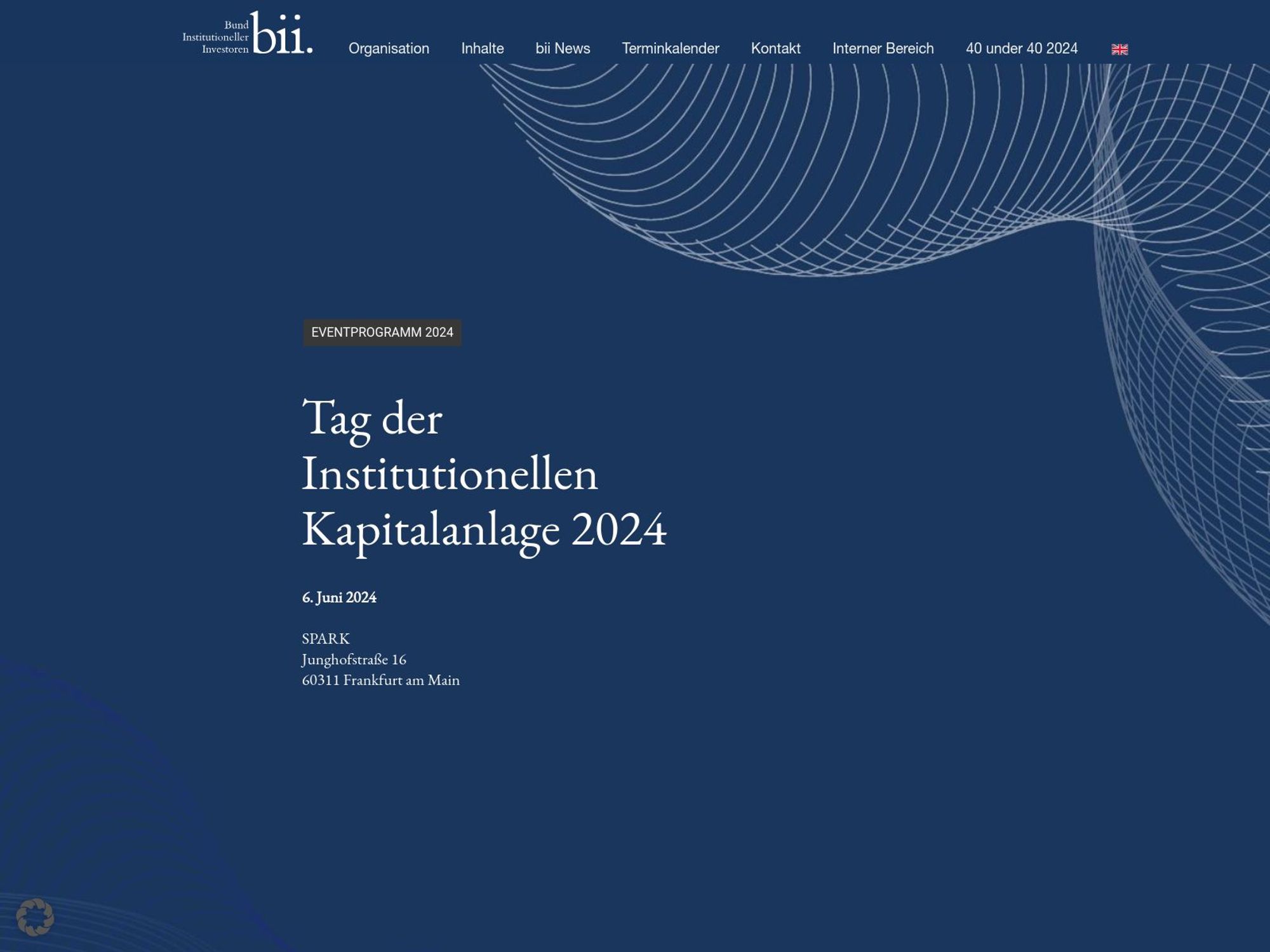 TDIK 2025 - Tag der institutionellen Kapitalanlage website