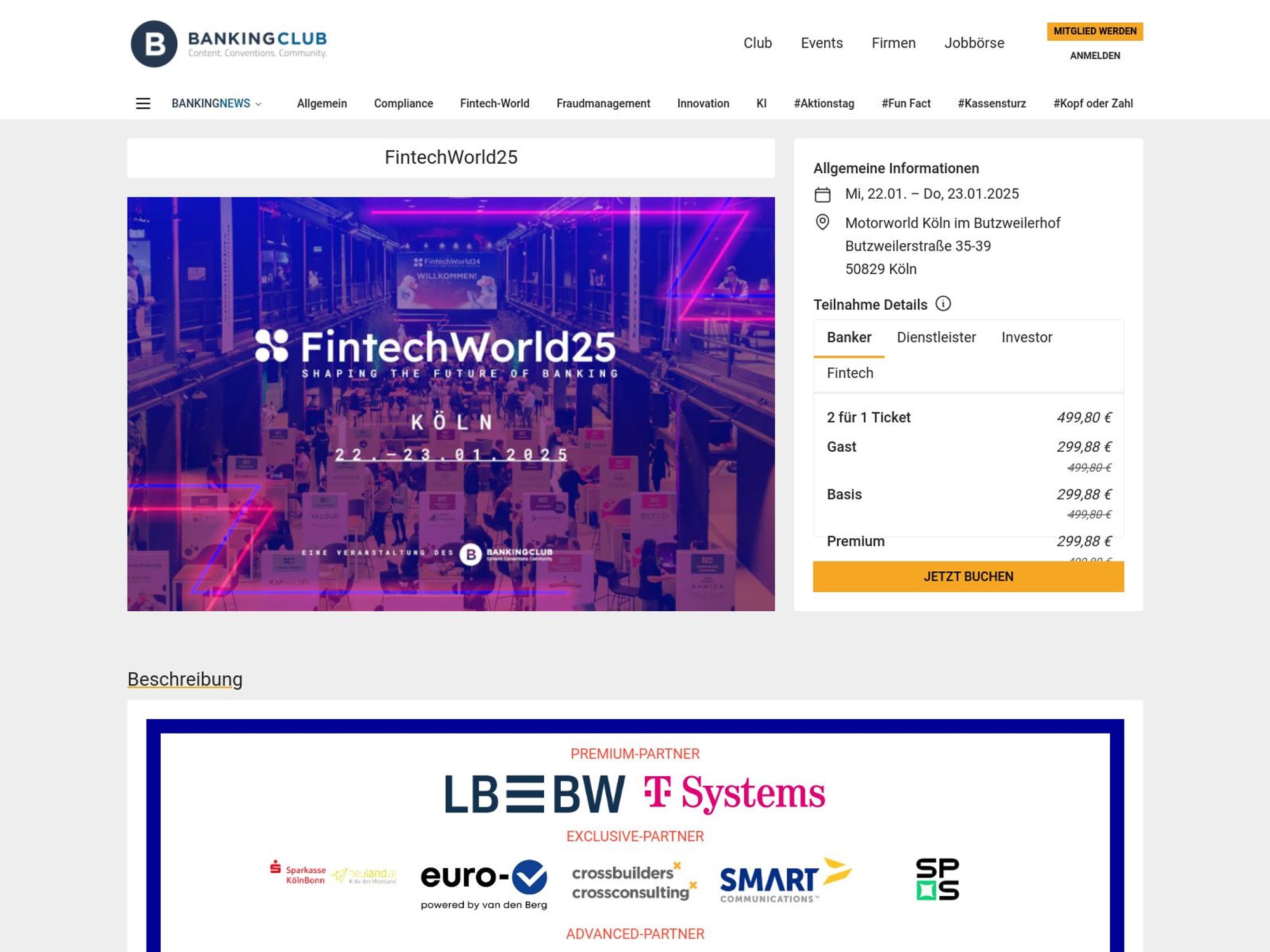 FintechWorld25 website