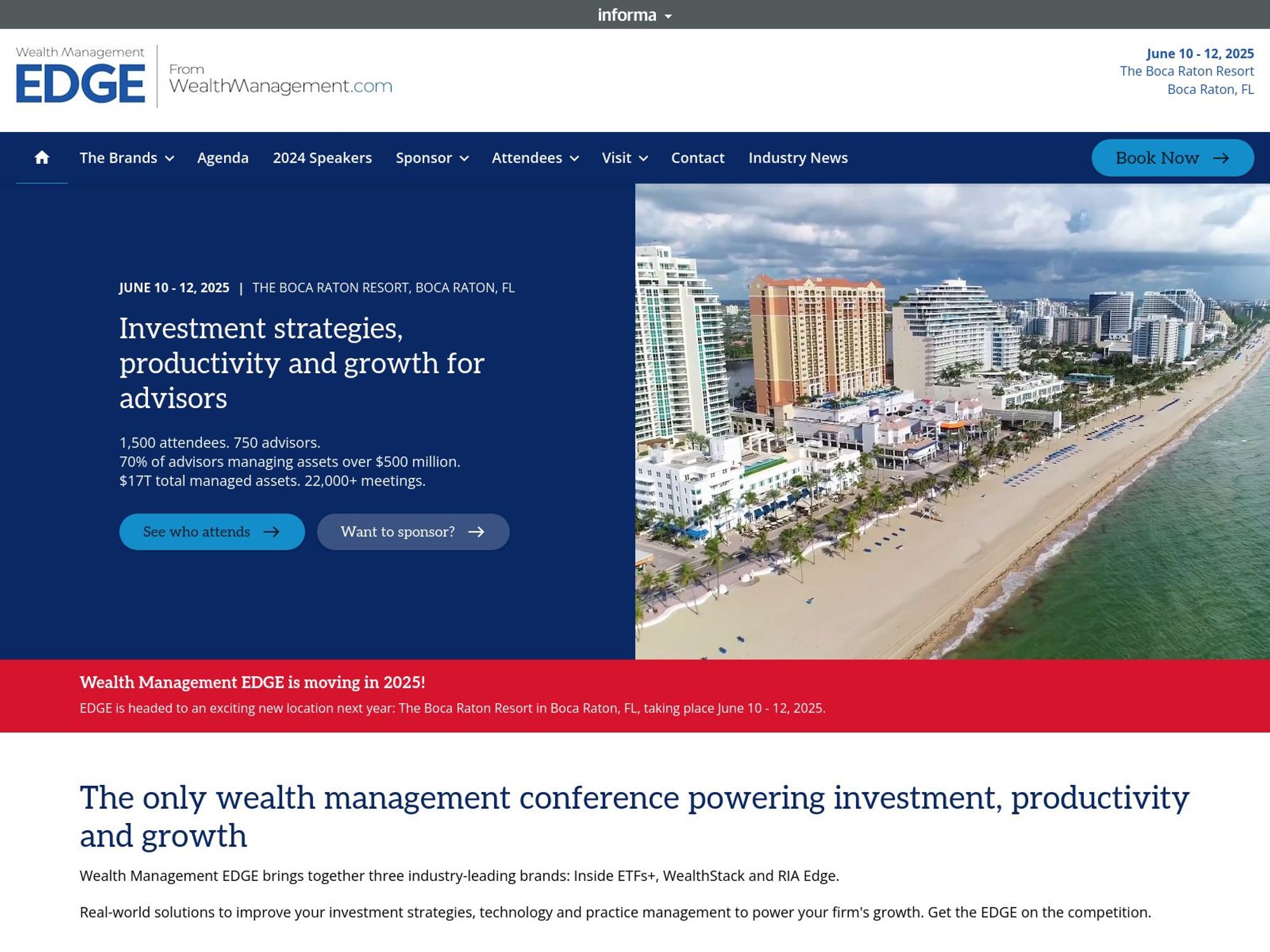 Wealth Management Edge website