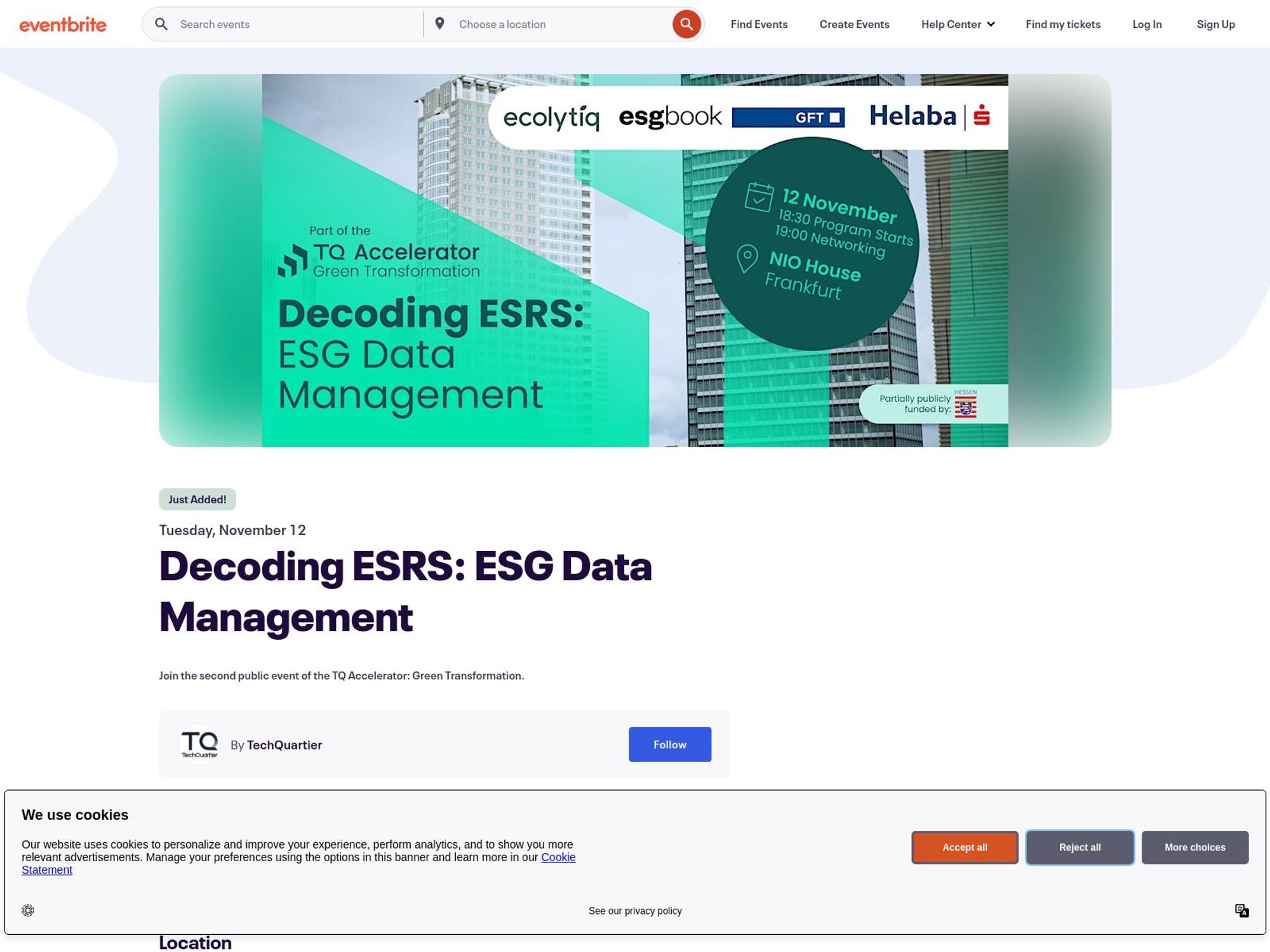 Decoding ESRS: ESG Data Management screenshot