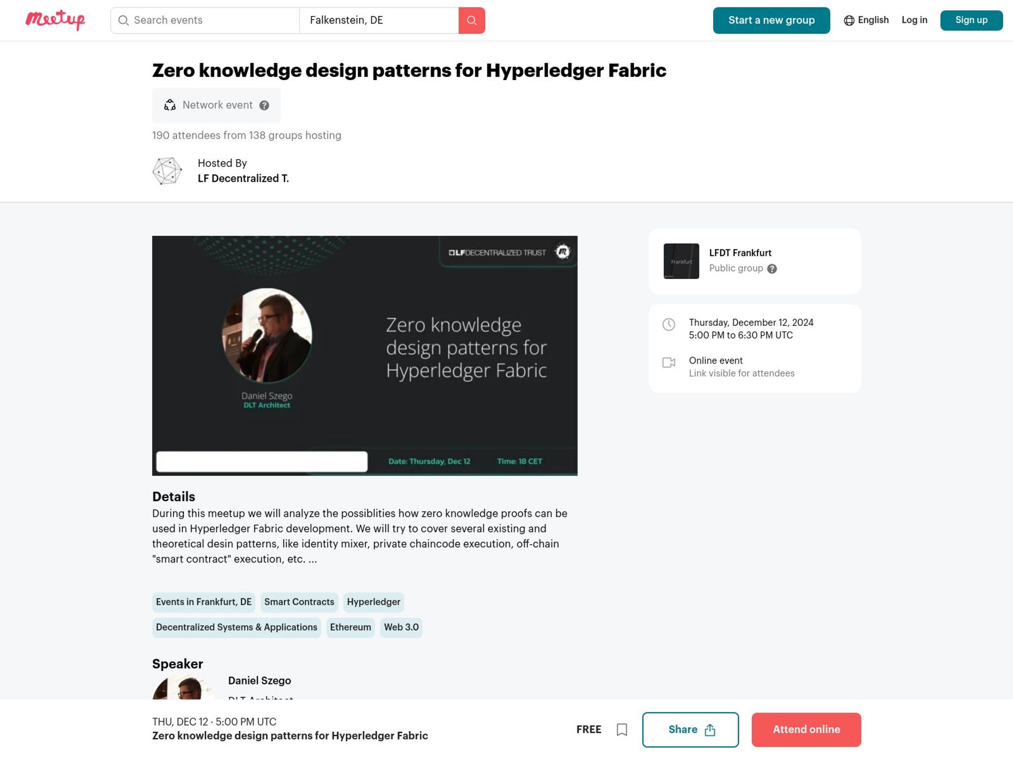 Zero knowledge design patterns for Hyperledger Fabric website