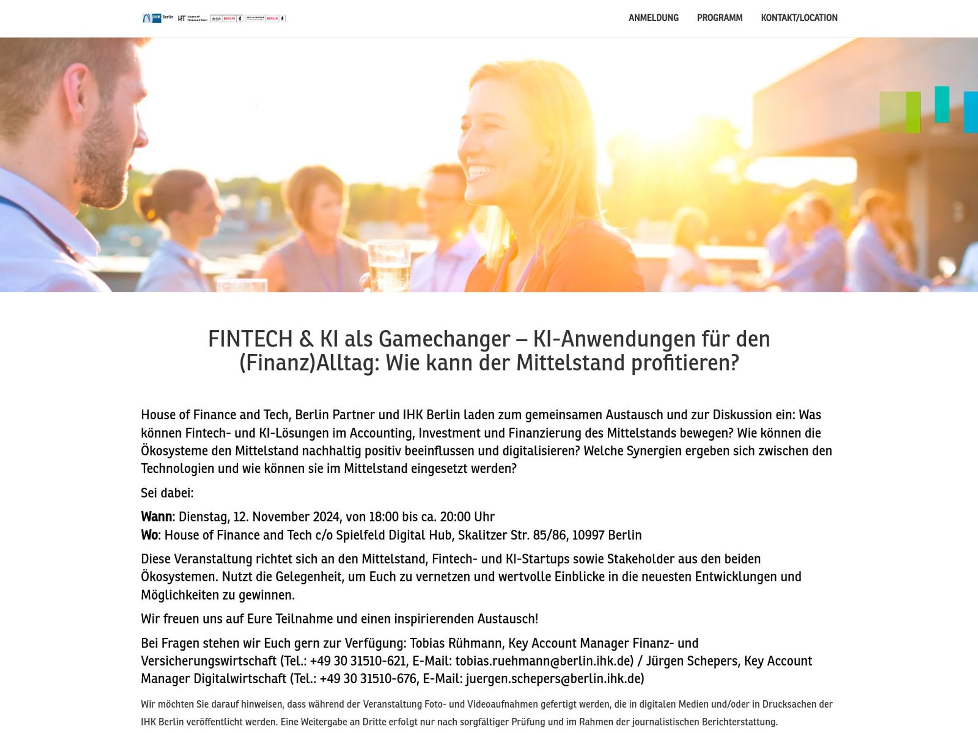 FINTECH & KI als Gamechanger screenshot