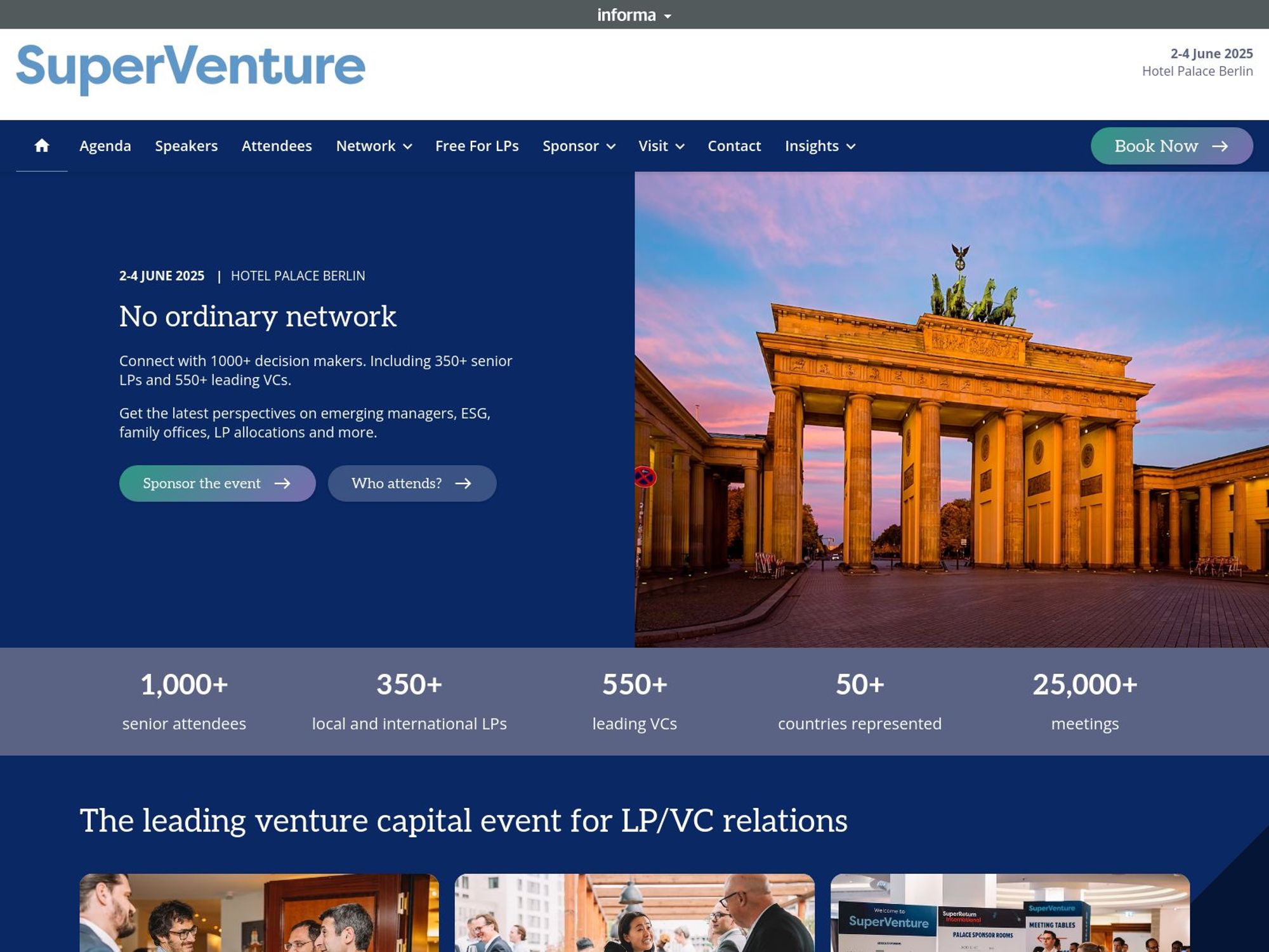 SuperVenture 2025 website