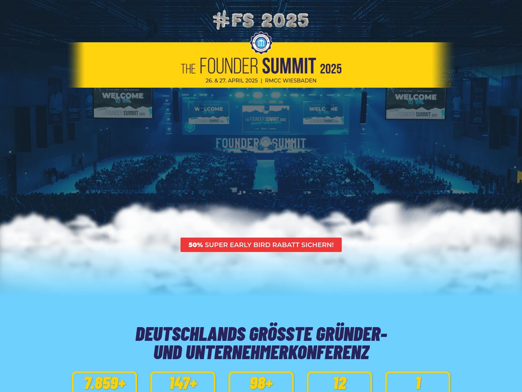 The Founder Summit 2025 - FS2025 website