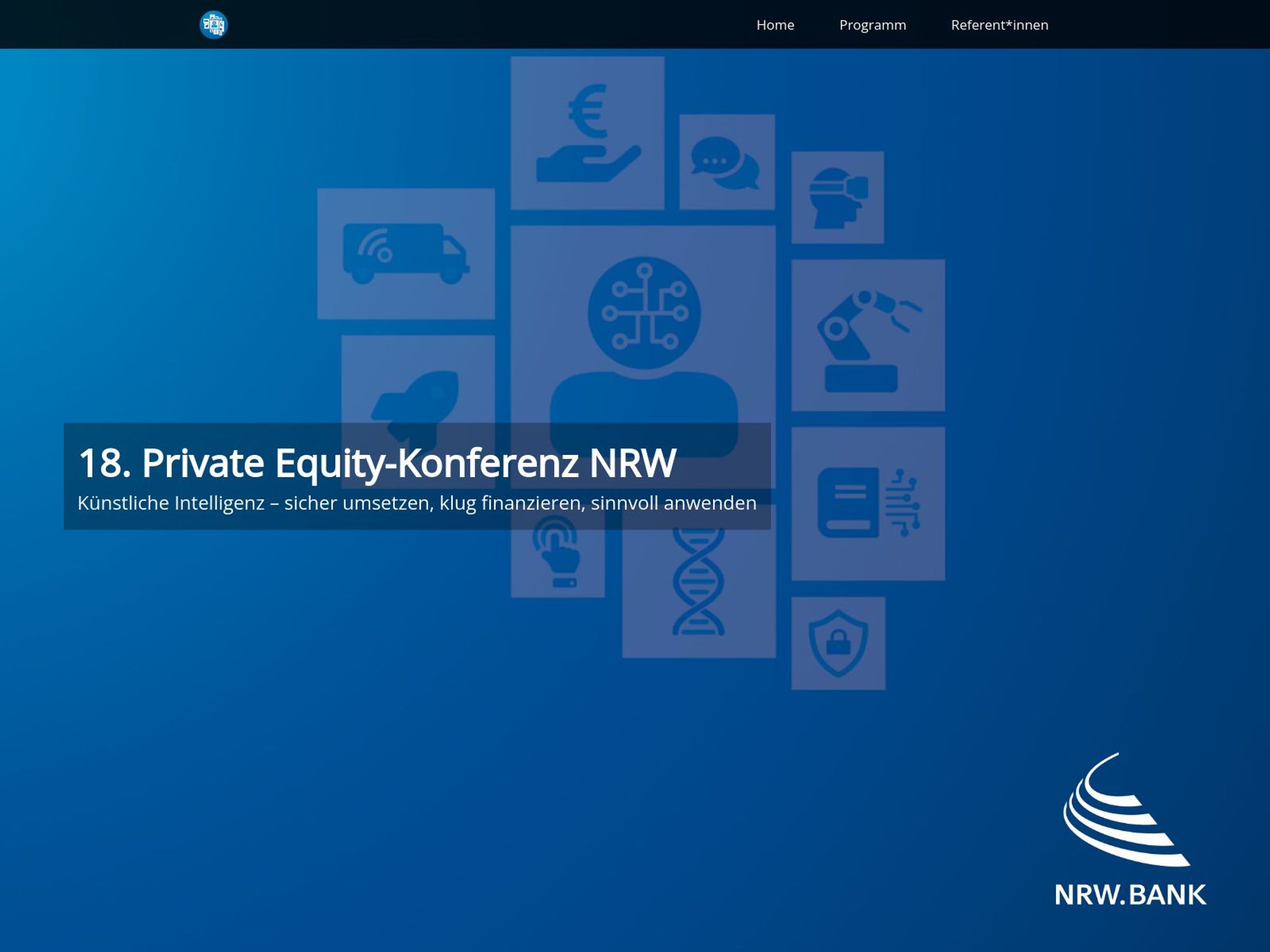 19. Private Equity-Konferenz NRW 2025 website