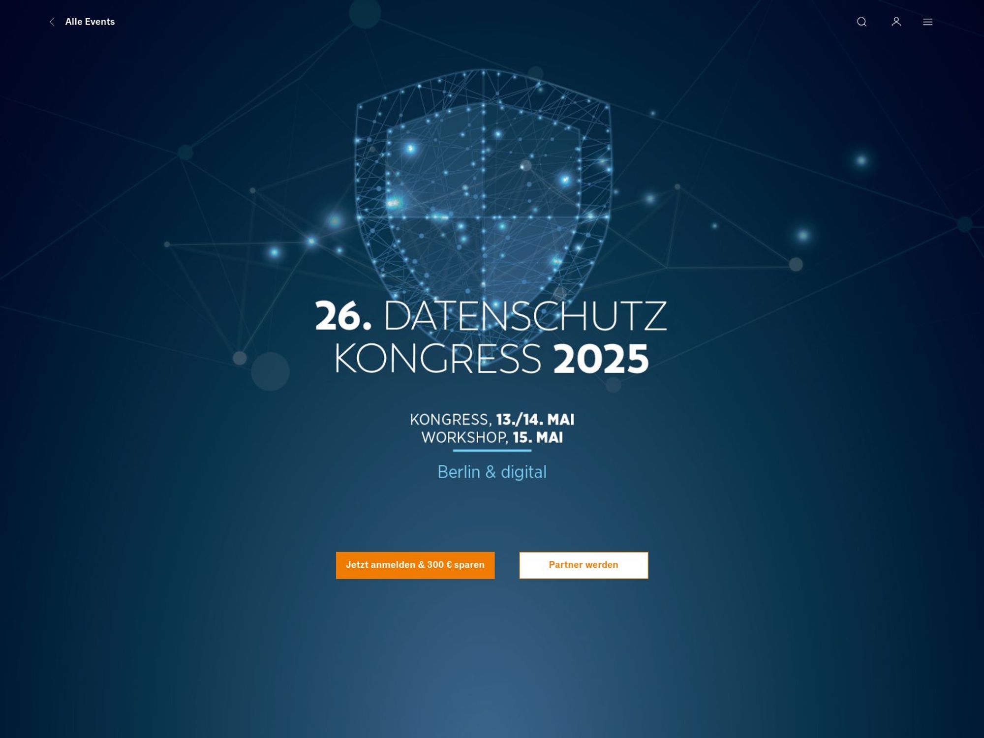 Euroforum 26. Datenschutz Kongress 2025 website