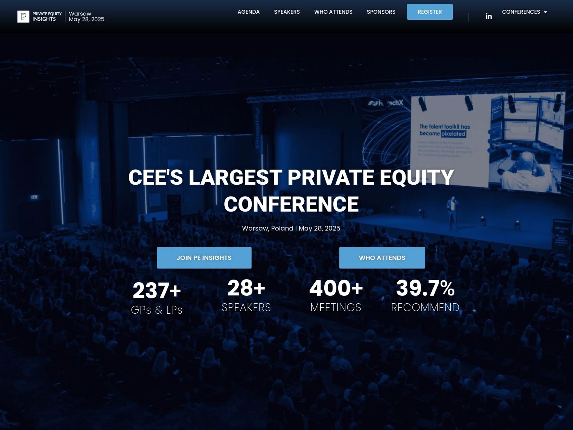 Private Equities Insights - Warsaw website