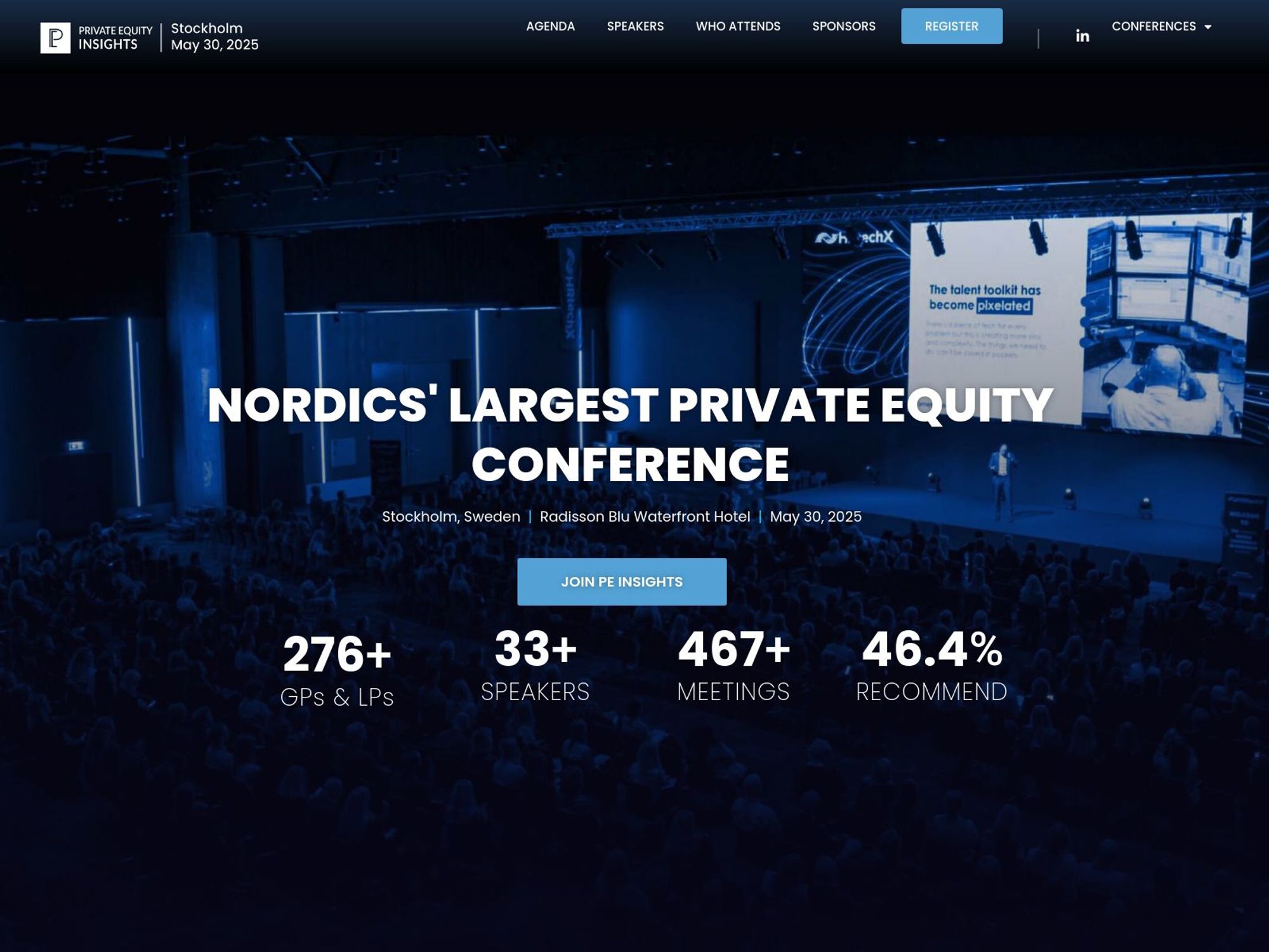 Private Equities Insights - Nordics website