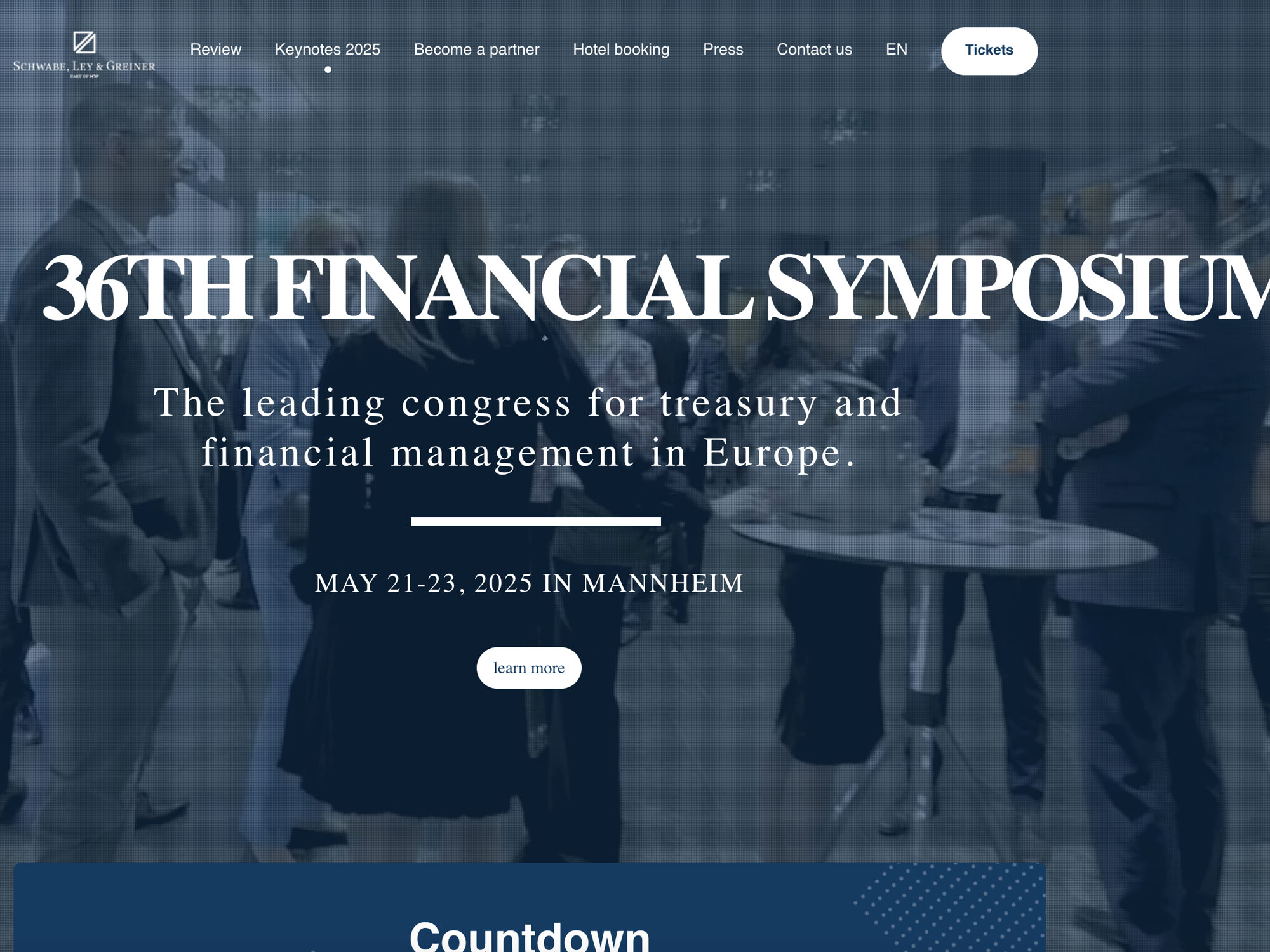 36. Finanzsymposium 2025 website