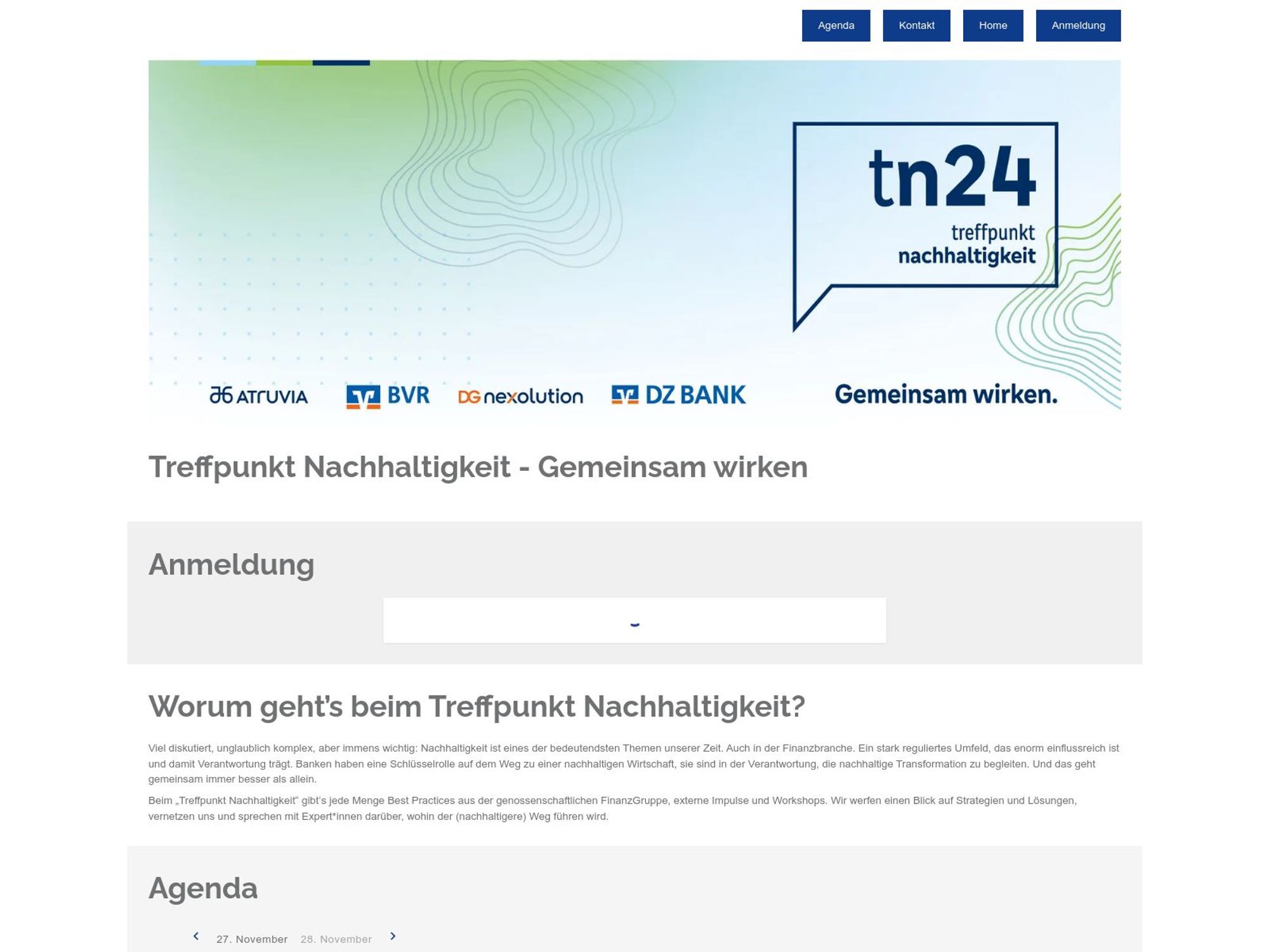 tn24 - Treffpunkt Nachhaltigkeit 2024 website