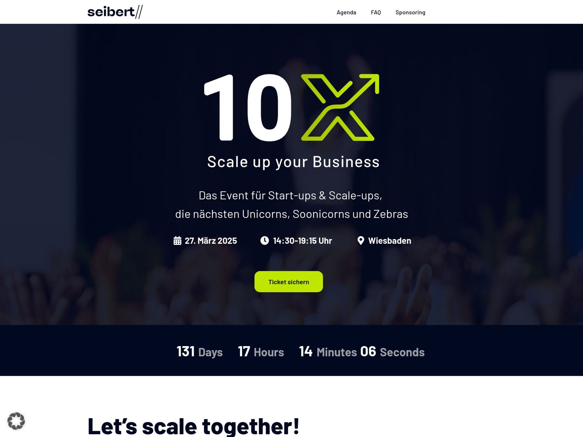 10X Scale Your Business website