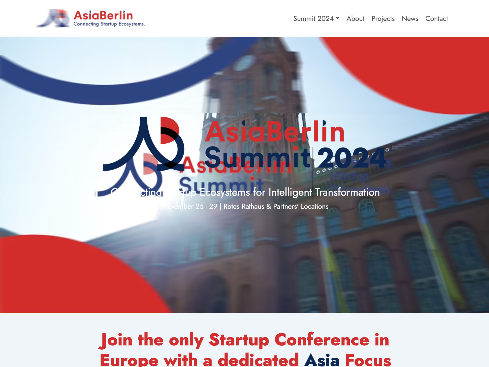 AsiaBerlin Summit 2024 website