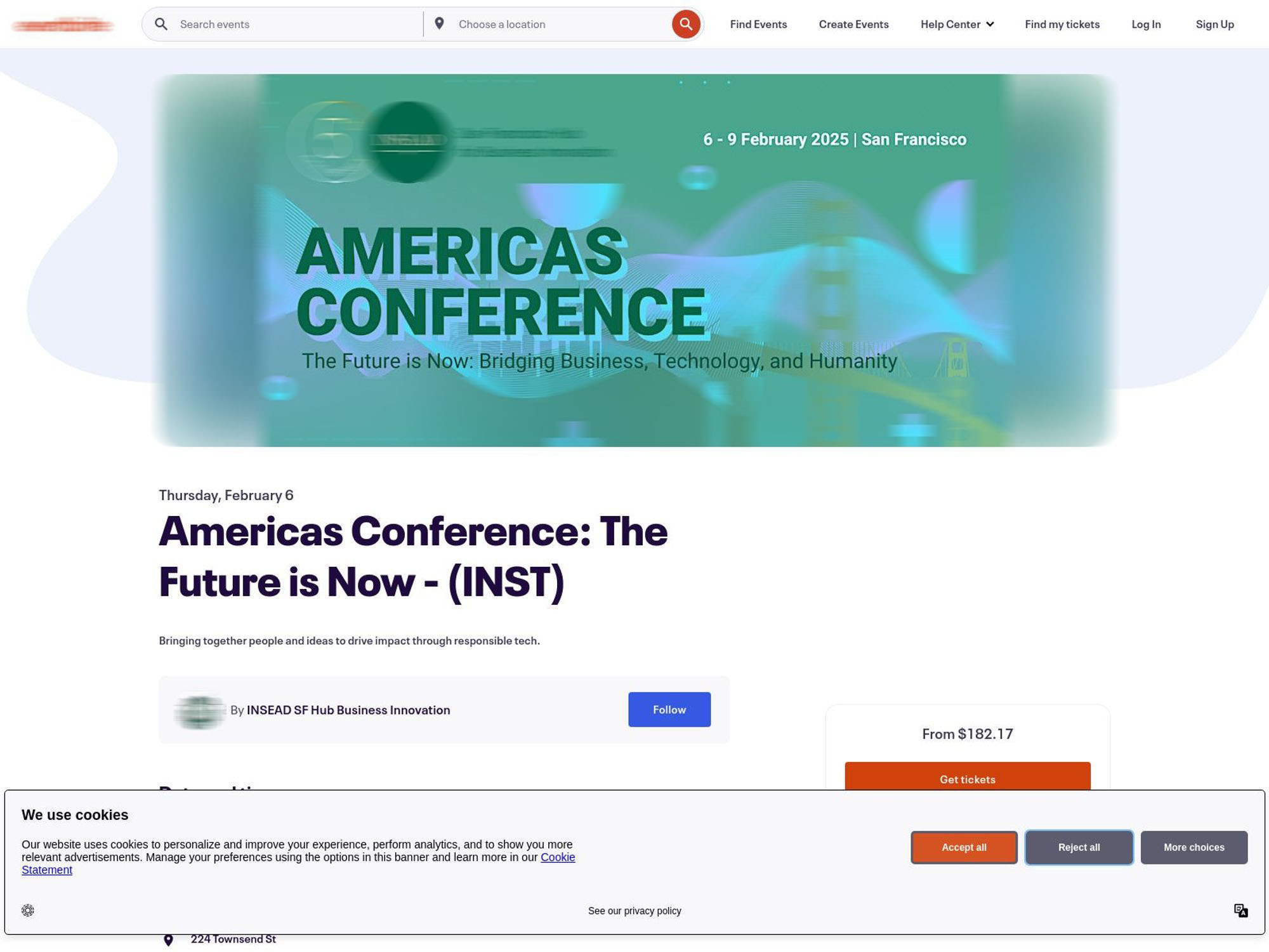 Americas Conference: The Future is Now - (INST) website