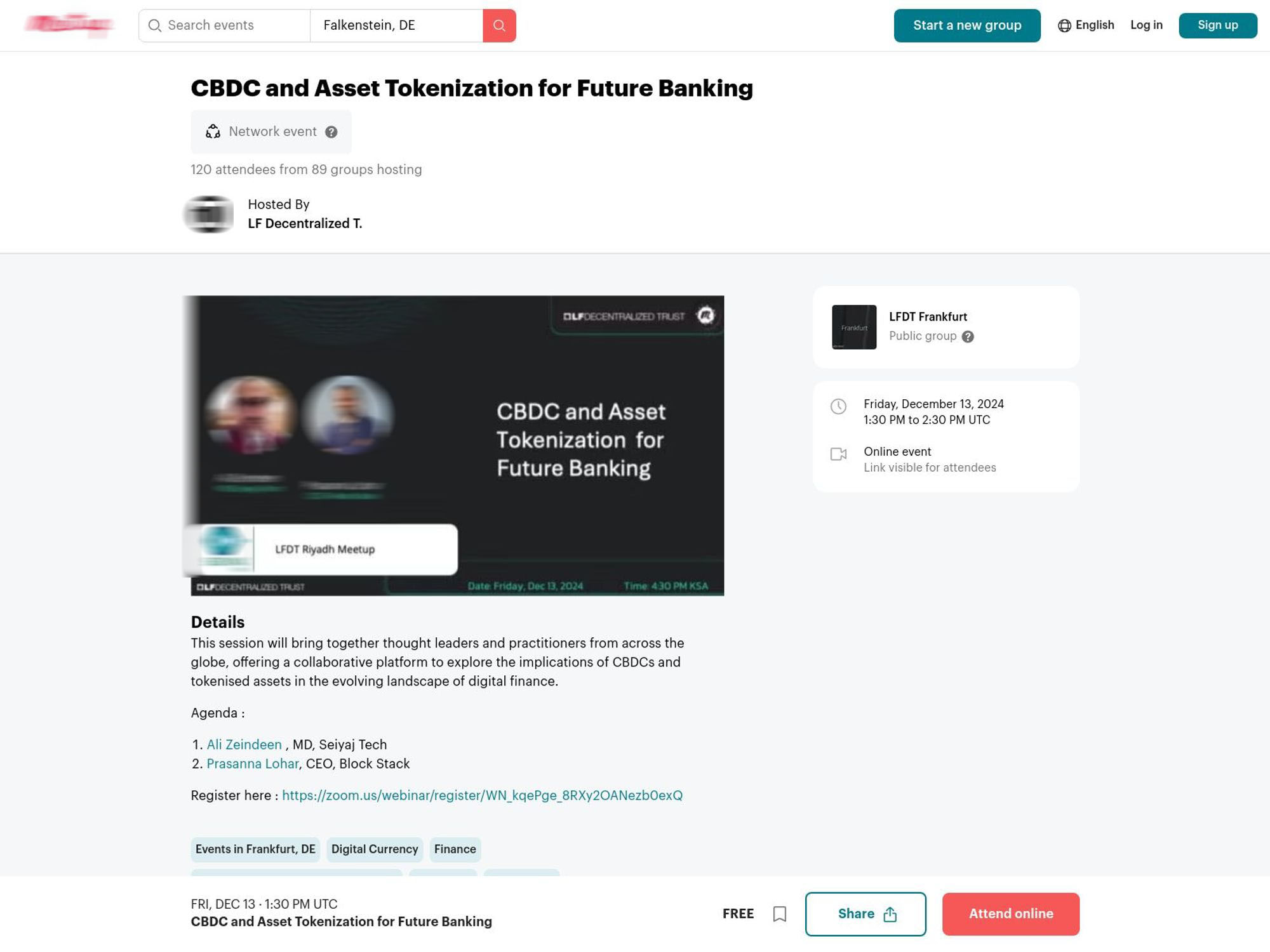 CBDC and Asset Tokenization for Future Banking website