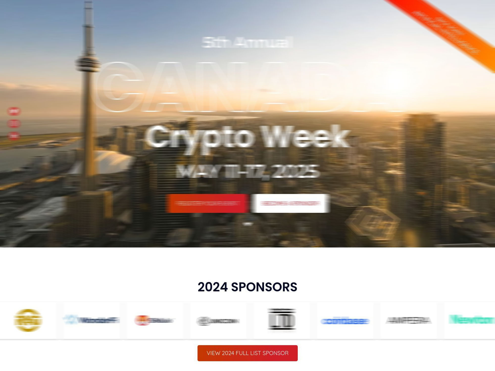 5th Annual Canada Crypto Week website