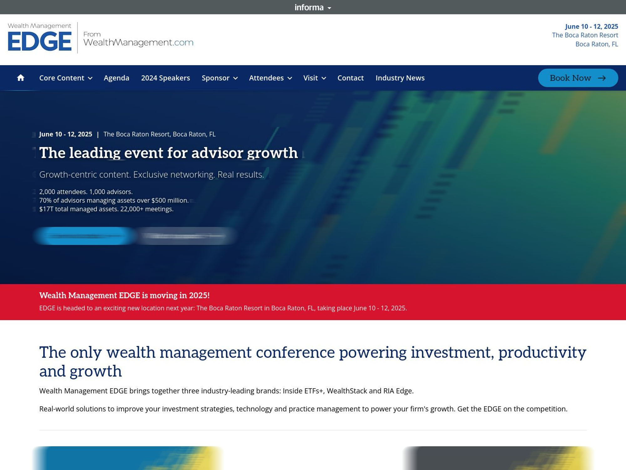 Wealth Management EDGE website