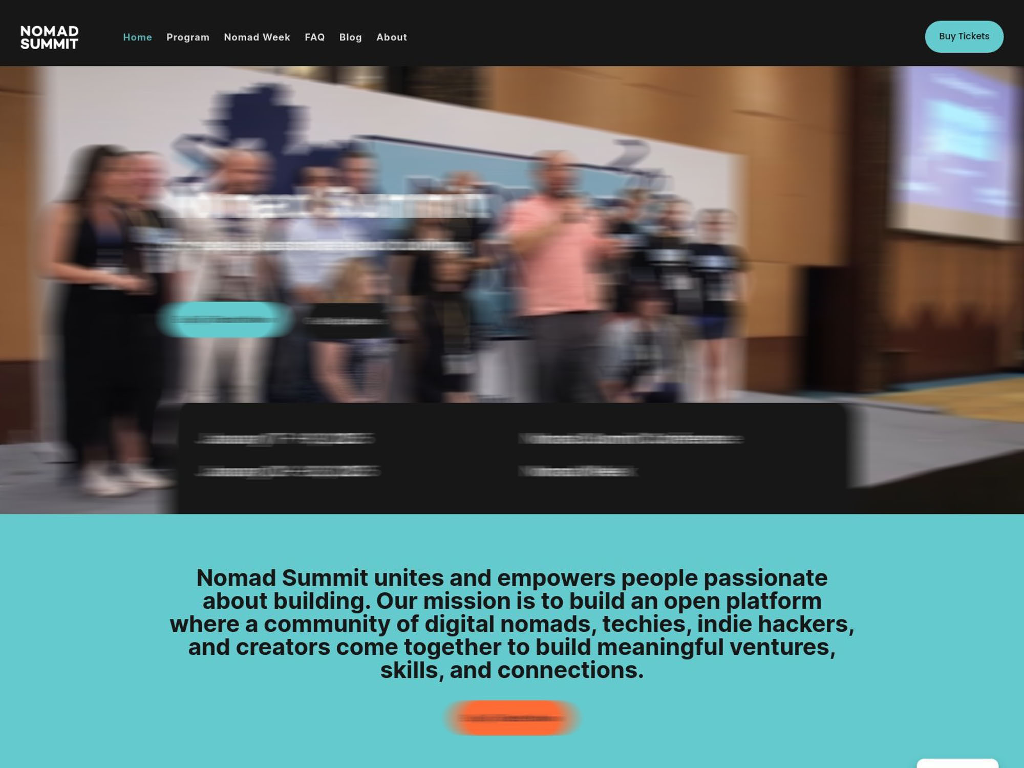 Nomad Summit Conference website