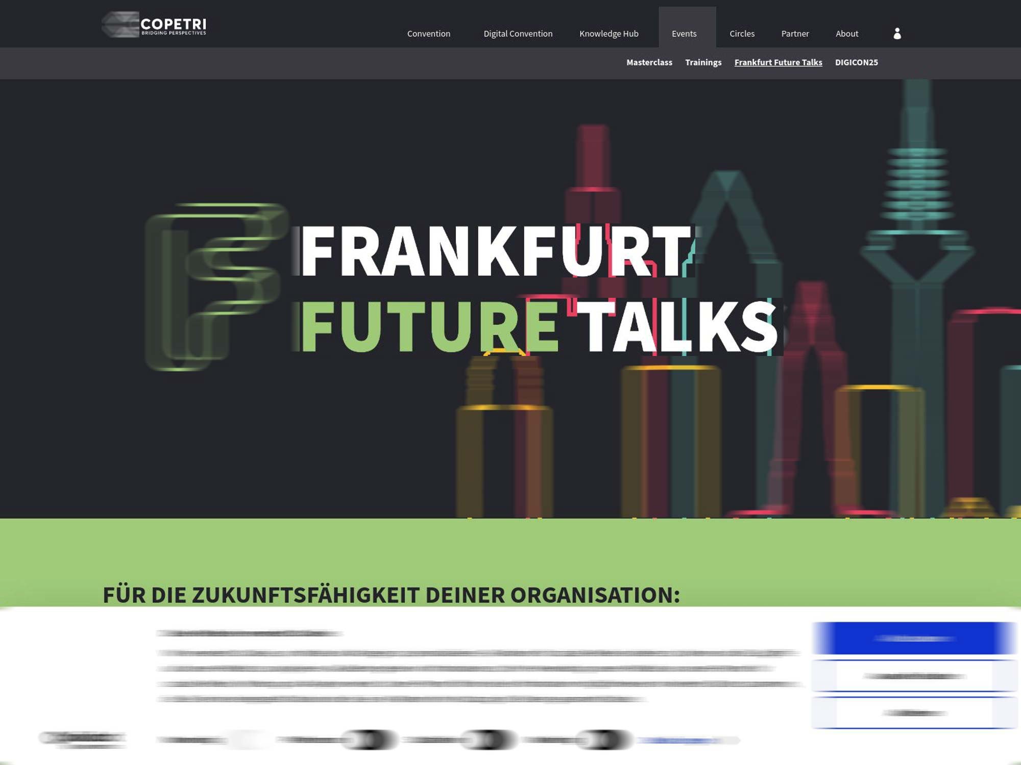 Frankfurt Future Talks screenshot