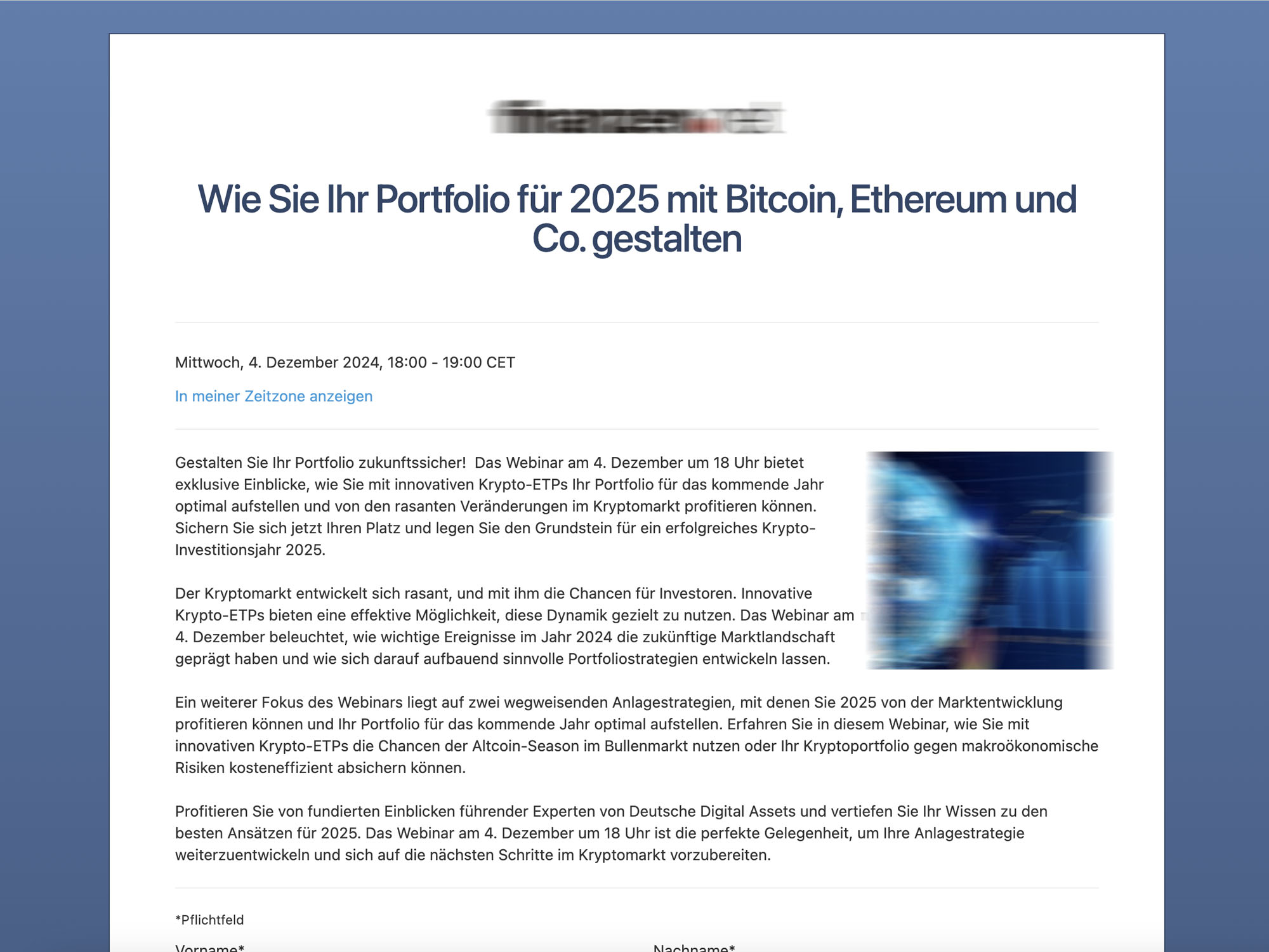 Wie Sie Ihr Portfolio für 2025 mit Bitcoin, Ethereum und Co. gestalten screenshot