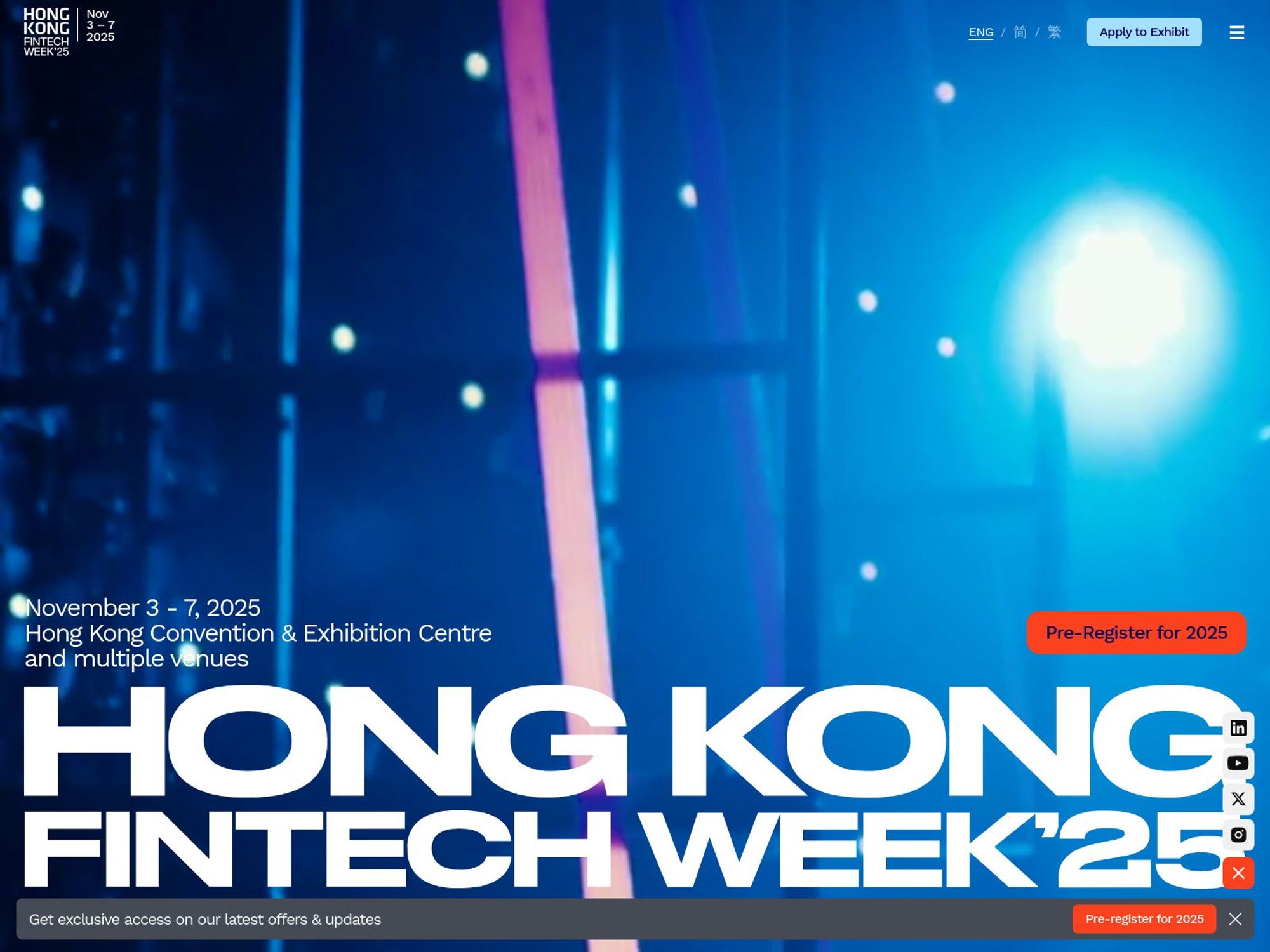 Hong Kong Fintech Week 2025 screenshot