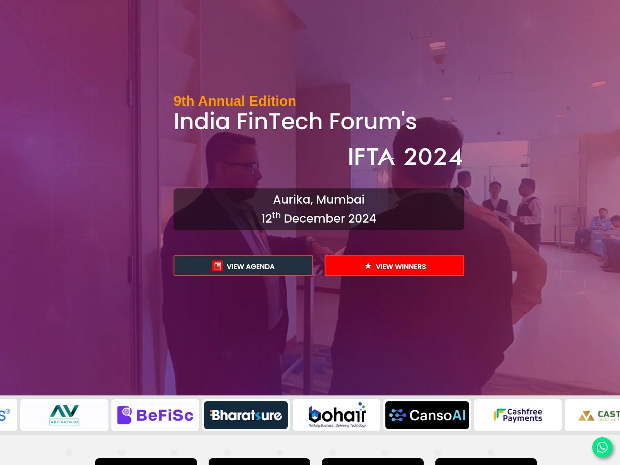 IFTA 2024 by India FinTech Forum screenshot