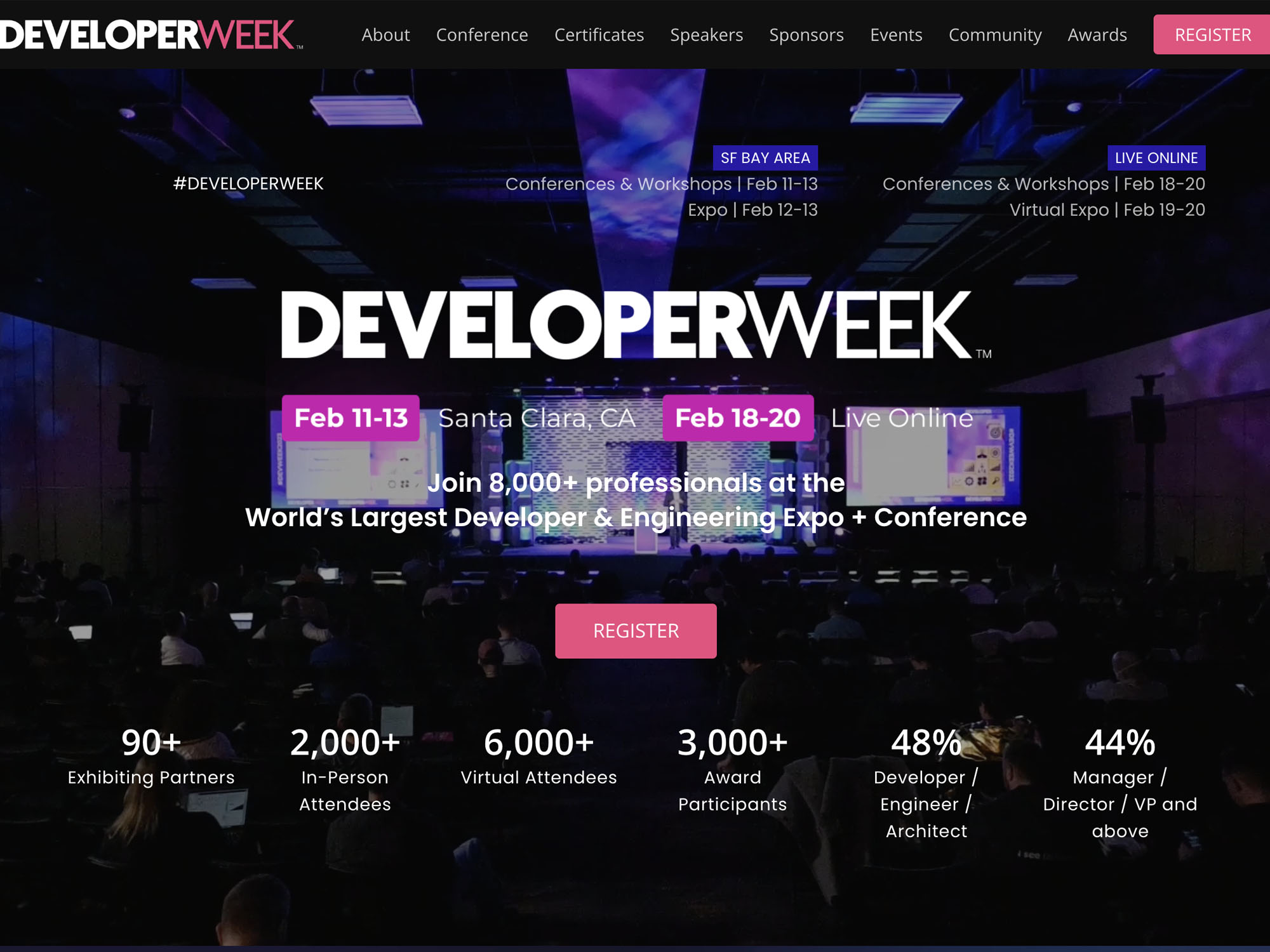 DeveloperWeek 2025 screenshot