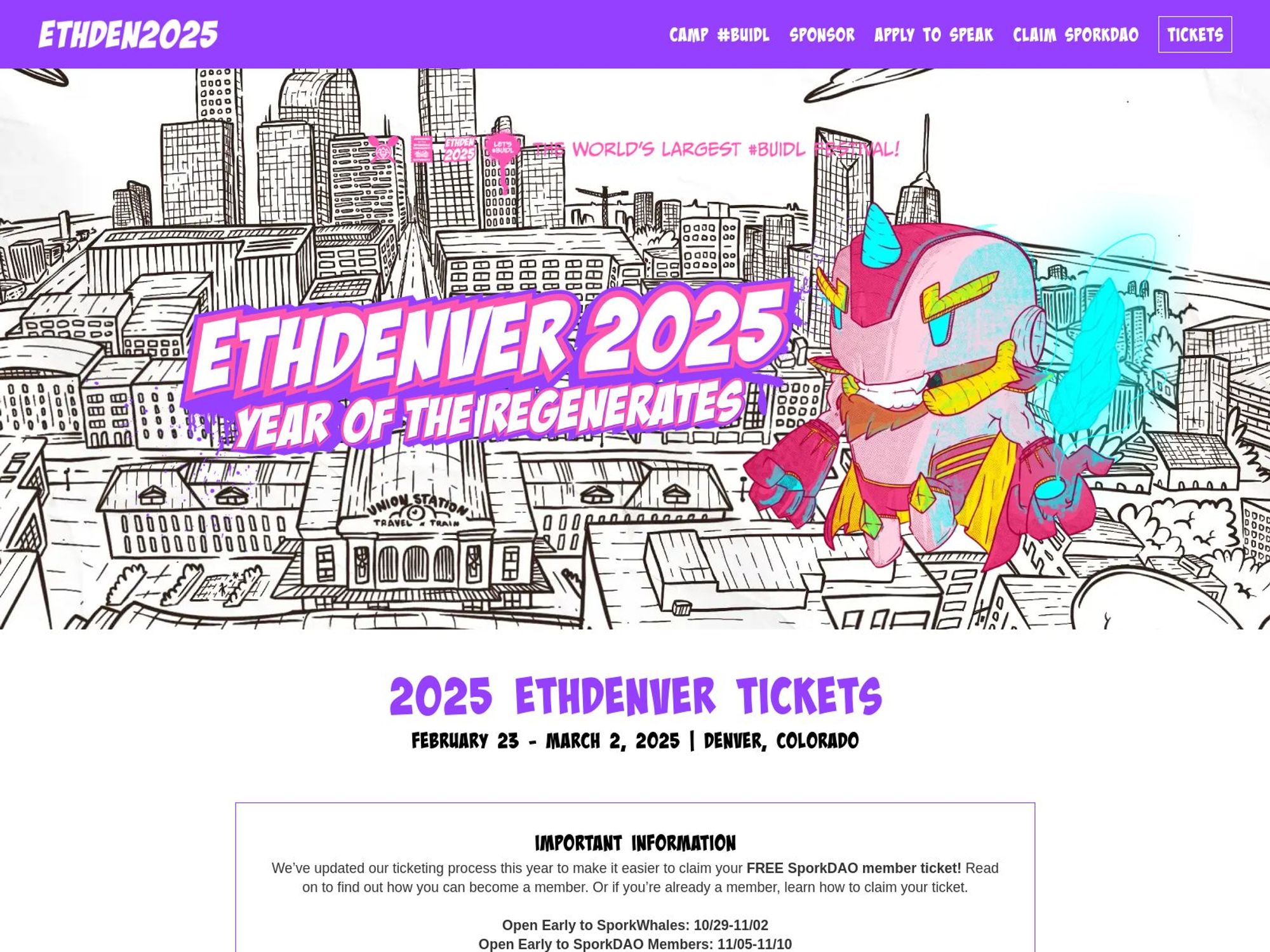 ETHDenver 2025 screenshot