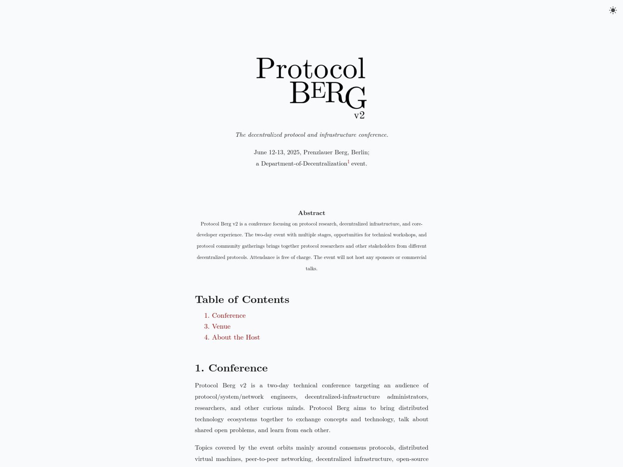 Protocol Berg v2 screenshot