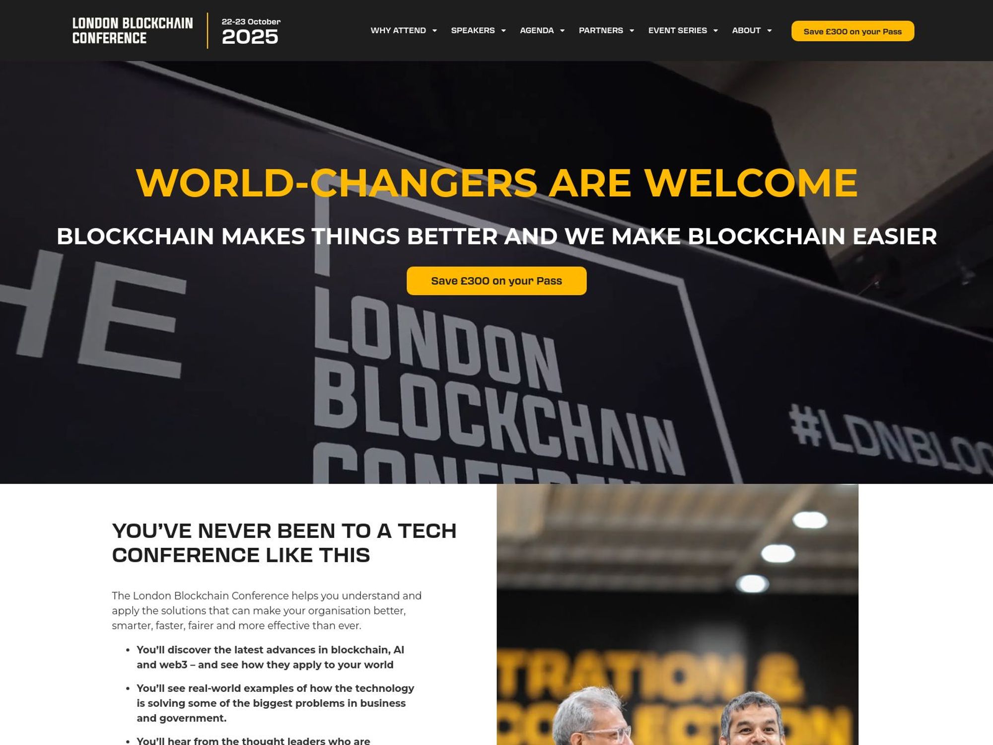 London Blockchain Conference screenshot