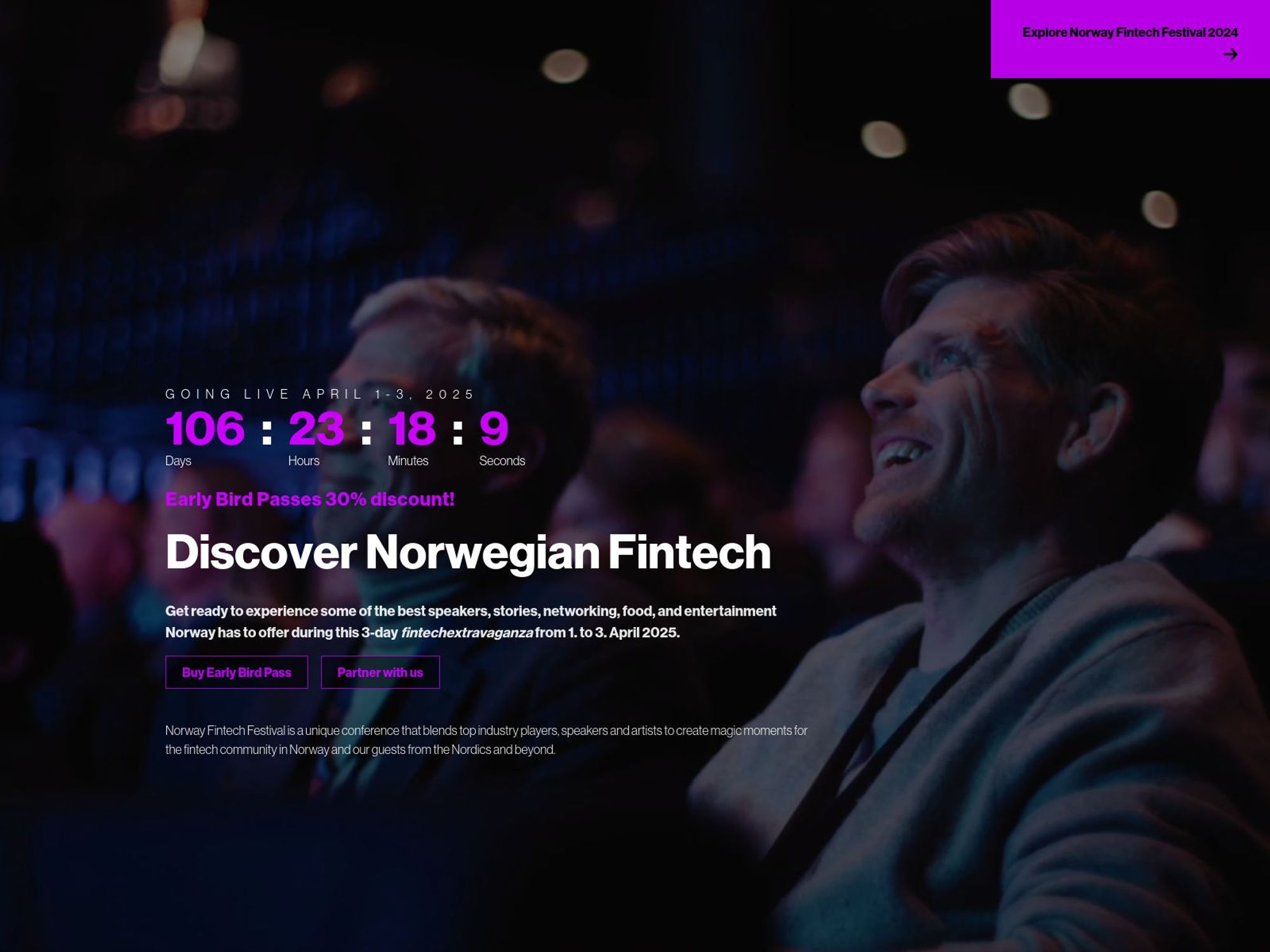 Norway Fintech Festival 2025 screenshot