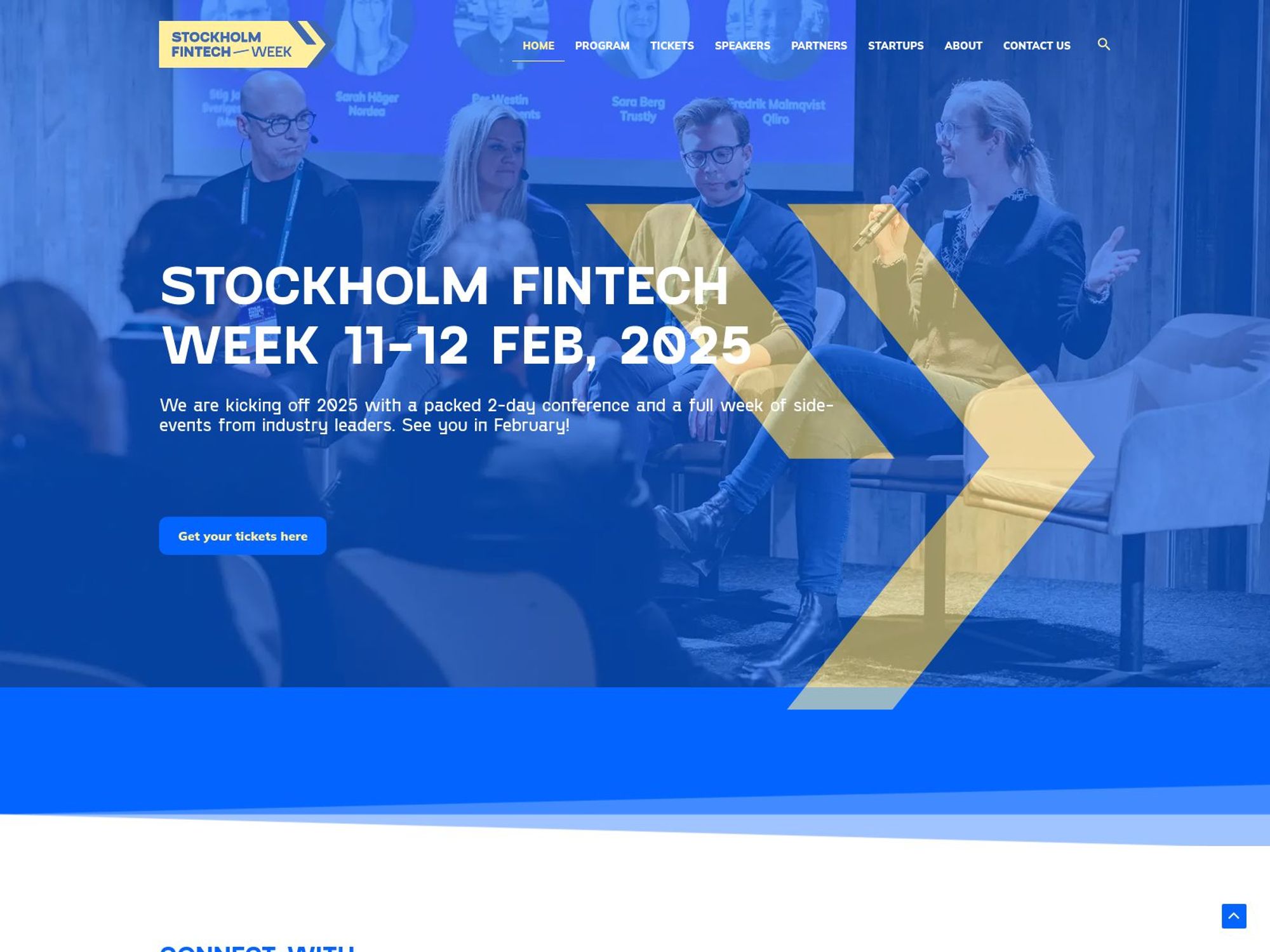 Stockholm Fintech Week 2025 screenshot