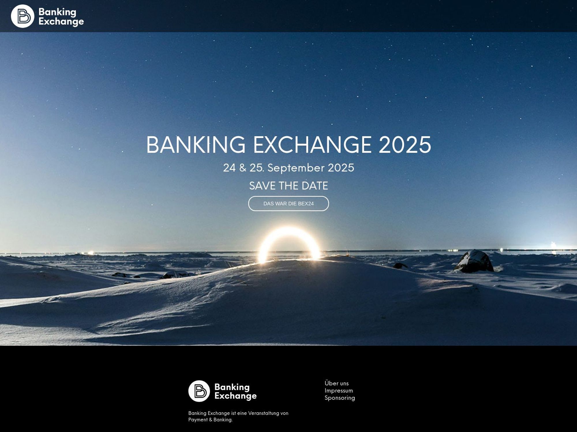 BEX Banking Exchange 2025 screenshot