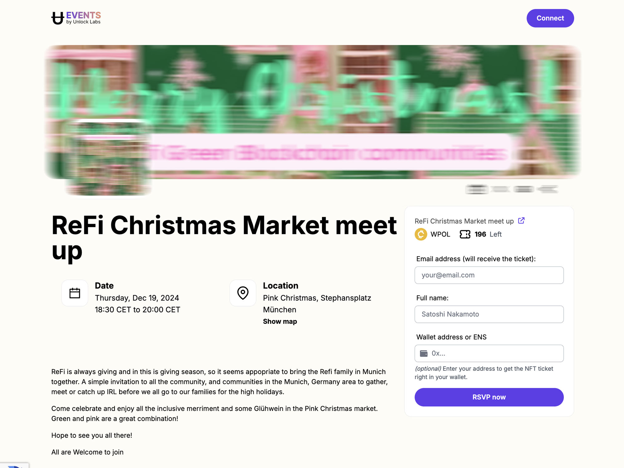 ReFi Christmas Market meet up screenshot