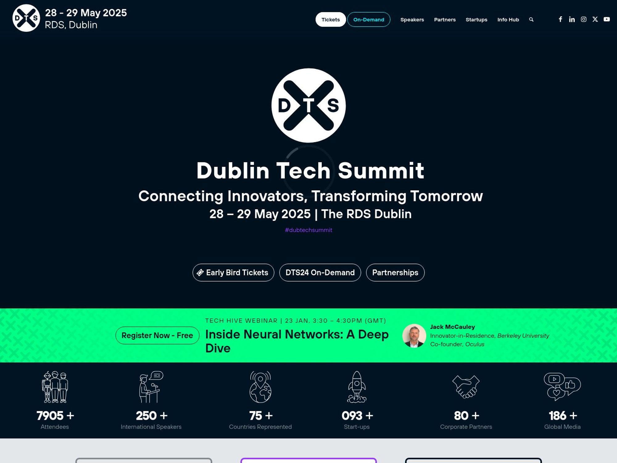 Dublin Tech Summit screenshot